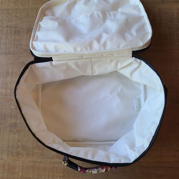 Vera Bradley Lighten Up Suitcase Style Lunch‎ Bag Pirouette Pink BRIGHT COLORS - Picture 6 of 7